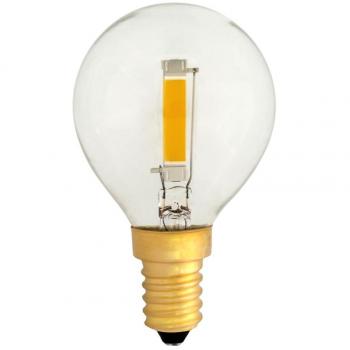 G45 LED E14 COB filamento 1,2 W Transparente Blanco Cálido 2700 K 100LM 230 V