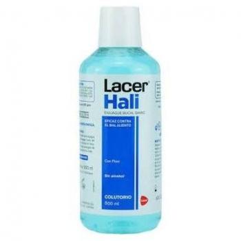Lacer Hali Colutorio 500 ml Enjuague Bucal para Aliento Fresco y Prevención de Halitosis