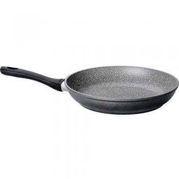 Darna Moon - Sartén de 28 cm, color gris y negro
