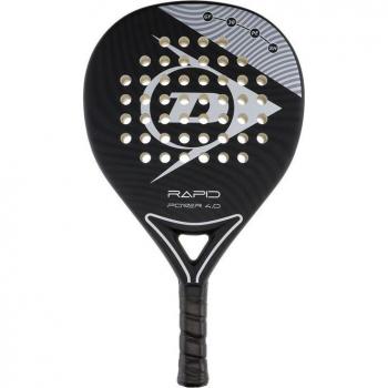 Dunlop Rapid Power 4.0 Padel Racket - Unisex, Black/Gray