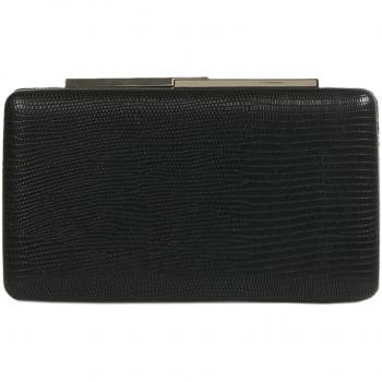 Parfois - Clutch - Clutch Con Grabado Animal - Mujeres - Tallas M - Negro