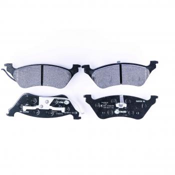 Juego de pastillas de freno HELLA 8DB 355 011-061 para Chrysler Voyager y Dodge Caravan, cuatro pastillas por set, no preparadas para sensor de desgaste