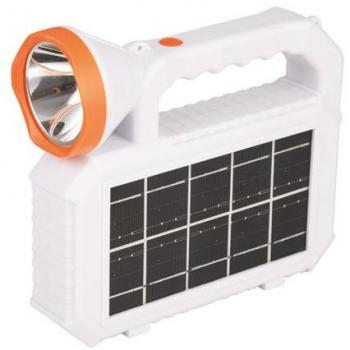 Foco Solar Resistente XOYH05 con Carcasa de ABS y Tamaño de Óptica de 68mm - Duración de Luz Fuerte hasta 6h, Luz Normal hasta 12h y Luz Estroboscópica hasta 36h
