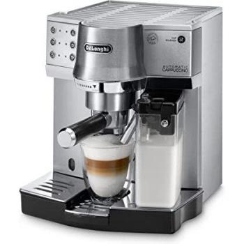 De'Longhi EC 860.M - Máquina espresso, independiente, 1450 W, 1 L, acero inoxidable, plateado, 41 x 33 x 44 cm