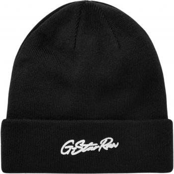 G-STAR Men's Effo Long Black Beanie Hat, One Size