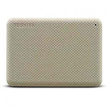 Toshiba Canvio Advance 1 TB External Hard Drive - White