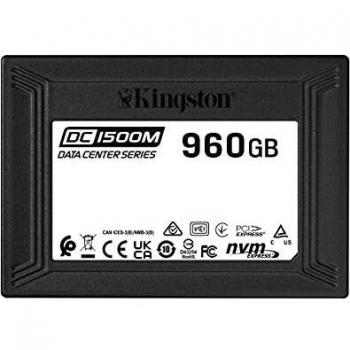 Kingston DC1500M U.2 NVMe SSD -SEDC1500M/960G