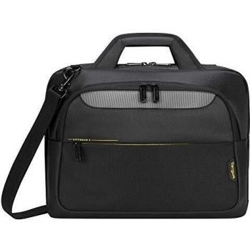 Targus TCG470GL Maletín para portátil de entre 15 y 17,3 pulgadas con cierre superior CityGear - Negro