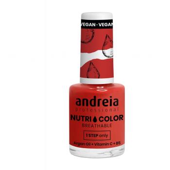 Esmalte de Uñas Nutricolor NC16 - 10,5ml con Aceite de Argán, Vitamina C y B5 - Tratamiento y Color en un Solo Paso, Vegano y Transpirable