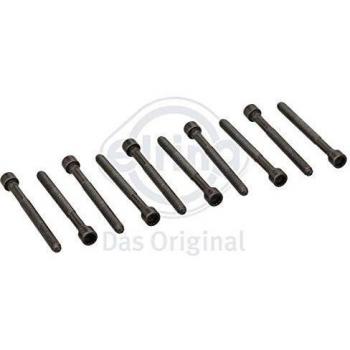 Juego de tornillos de culata Elring 341.400 - Tuercas y Tornillos para Automóviles, incluye tornillos de alta resistencia, diseño específico para una perfecta adaptación en motores, fabricado en acero al carbono con recubrimiento