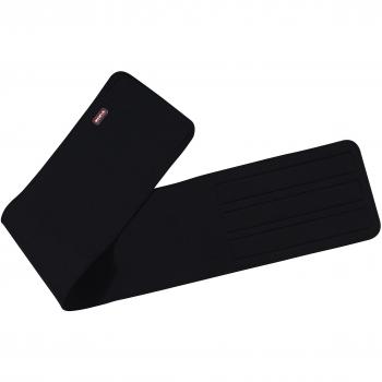 Nerve Cinturón de Soporte Lumbar para Moto Neopreno, Negro, XXXL