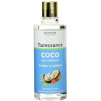 Natessance Certified Organic Cosmetic Bio Coconut Dry Oil, 100 ml