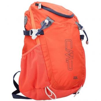 Mochila CMP Katana 22L Flame para Hombres, color naranja intenso, capacidad de 22 litros
