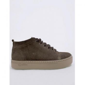 Zapatilla Botín Natural World Anya 6122 Marrón Cuero Mujer Talla 39