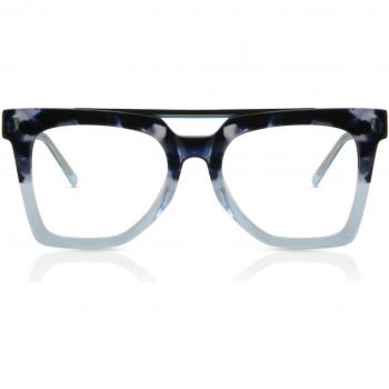 Gafas Recetadas para Mujer - Armazón Completo de Plástico Tortoiseshell con Gafas Anti-Azules - SmartBuy Collection