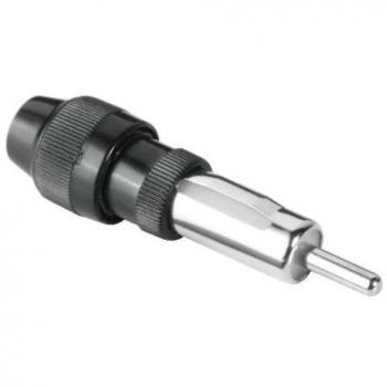 Hama - Antenna Plug DIN, screwable, Negro