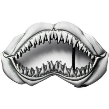 Hebilla tiburón, tiburón, tiburón boca, dientes - hebilla