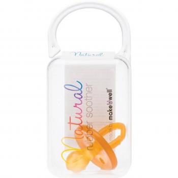 Natural Rubber Soothers Natural Round Soother - Large (6mths+)