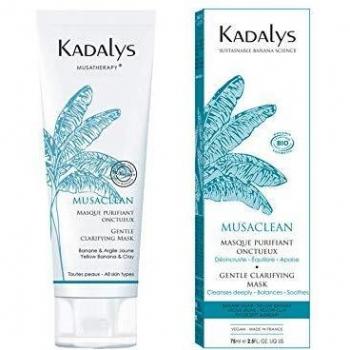 Kadalys Musaclean Organic Purifying Creamy Mask with Yellow Banana and Clay 75ml