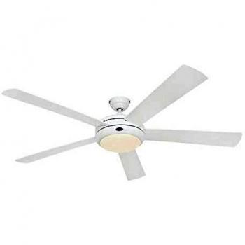 Ventilador de Techo con Luz Casafan 9516261 Titanium 162cm Motor Blanco con Mando a Distancia
