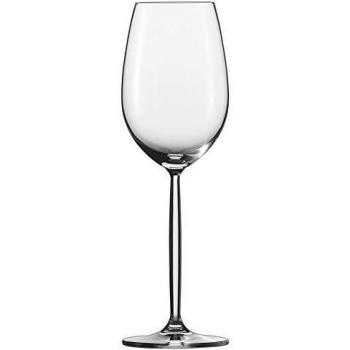 Vasos de Vino Blanco Schott Zwiesel Diva, Set de 6, 302 ml, Cristal Tritan Elegante y Resistente al Lavavajillas