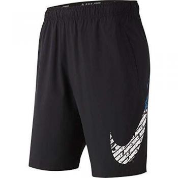 NIKE M NK FLX Woven 2.0 GFX3 Pantalon Corto, Hombre, Black, XL