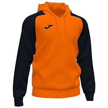 Joma Academy IV Chaqueta con Capucha para Hombre en Naranja y Negro