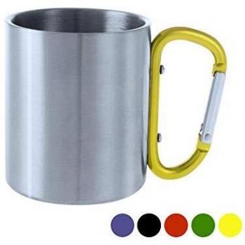 BigBuy Cooking Taza con Asa Mosquetón