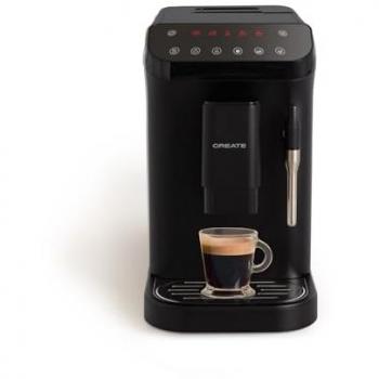 Cafetera superautomática Create Thera Matic Touch - 20 bares, depósito de 180g de café, tanque de 1.5L, brazo vaporizador, panel táctil y autolimpieza