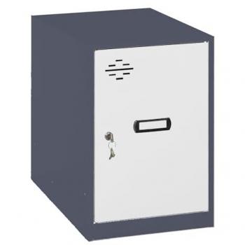 Casillero Metálico Simonlocker Mini 475x300x500 mm Antracita/Blanco