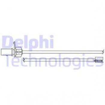 Sensor de desgaste de pastillas de freno DELPHI LZ0302, indicador de desgaste para frenos, compatible con diversos modelos de vehículos, fácil instalación, alta precisión en la detección del desgaste