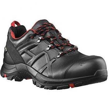 Zapato de Seguridad Haix BE Safety 54 Bajo (Negro/Rojo) Talla 12 (47)