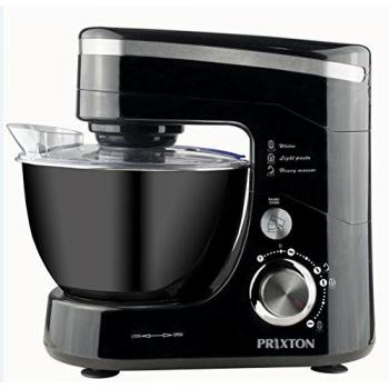 PRIXTON Kitchen + Batidora amasadora orbital 4,5l 600W NEGRA