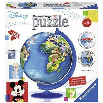 Rompecabezas Ravensburger Disney Globe - 180 piezas