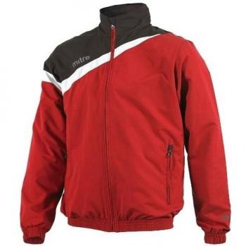 Mitre Polarize - Chaqueta técnica para hombre, color rojo / negro / blanco, talla X-Large/46-48 Inch