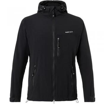 Super.Natural Men's Jet Black Alpine Active Jacket XL