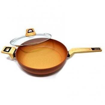 Sarten Honda Amercook Terracota con tapa 28 cm