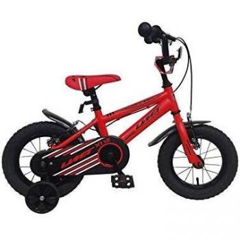 Umit 12 Xt12 Bicicleta Pulgadas Infantil, Unisex niños, roja