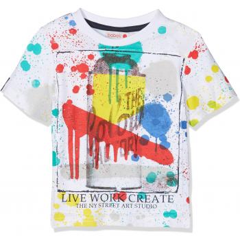 Bóboli 513021-1100, Camiseta para Niños, Blanco, 12 Años