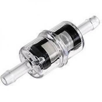 Mza Meyer de zweiradreiniger técnica 10315 g Gasolina Filtro pequeño – Plástico/colador – Diámetro 6 mm Conector, Negro