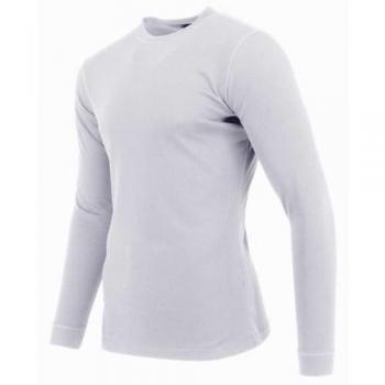 Camiseta térmica de montaña Joluvi de manga larga, antibacteriana, interior, disponible en talla XS y color blanco