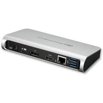 MCL USB3C-508 estación Dock para móvil Negro, Plata - Estaciones Dock para móviles