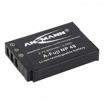 Ansmann 1400-0060 - A-Fuj NP 48 Li-Ion, Batería 3,7V/800mAh para Cámara Digital de Fotos Fuji