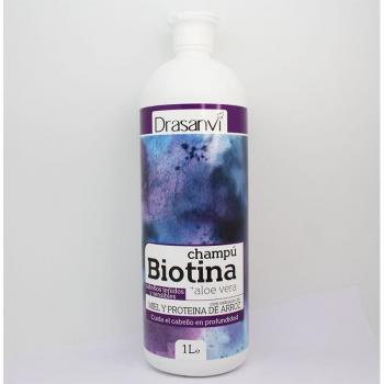 Champú Biotina y Aloe Vera para Cabello Teñido y Sensible 1000ml Drasanvi