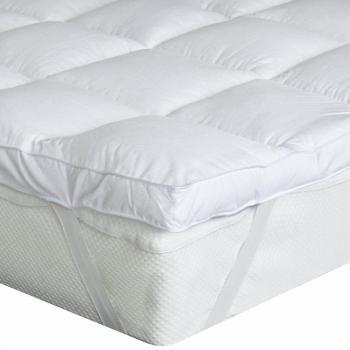 Bedecor Colchoncillos,Colchón de Microfibra,Suave,Transpirable,Blanco 140x200cm