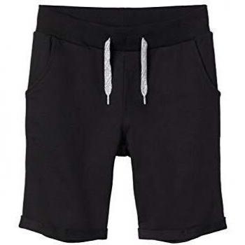 NAME IT Nkmvermo Long Swe Shorts UNB Noos Pantalones Cortos, Negro