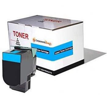 Toner CIAN compatible para Lexmark CX310 / CX410 / CX510