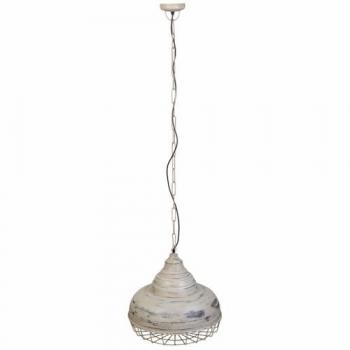 Lámpara de Techo Wanderlust Deco Metal Gris 44x44x43h