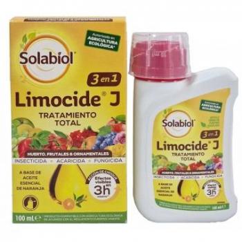SOLABIOL Limicide J Tratamiento Total 3en1, Insecticida, Acaracida y Fungicida, 100 ml