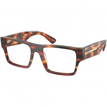 Prada PR A08V 13O1O1 Men's Eyeglasses Tortoiseshell Size 54 - Blue Light Block Available